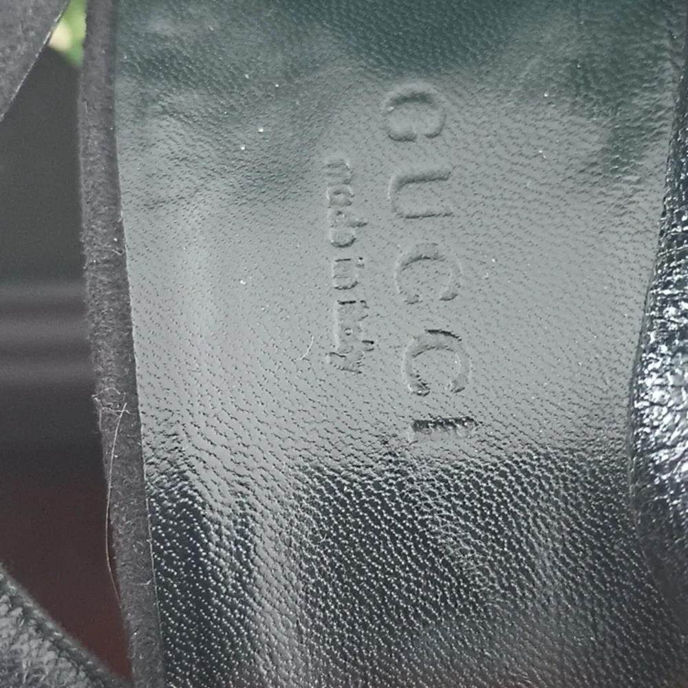 Gucci Vintage Tattoo/Joy Wedges. GUC - Picture 3 of 11